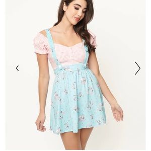 Disney x Cakeworthy suspender skirt